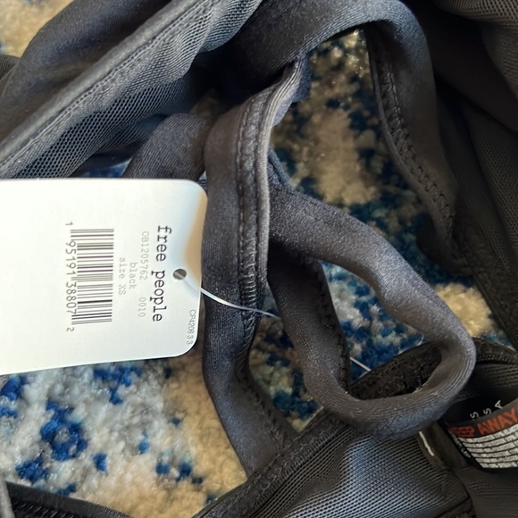 Free People X FP Movement Very Prarie Bra in Black - Picture 8 of 8